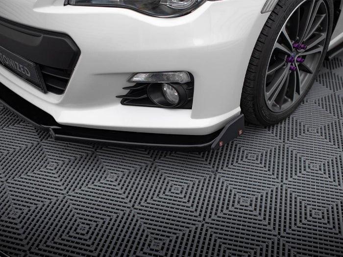 Subaru BRZ Mk1 Front Splitter V.1 + Flaps - Maxton Design