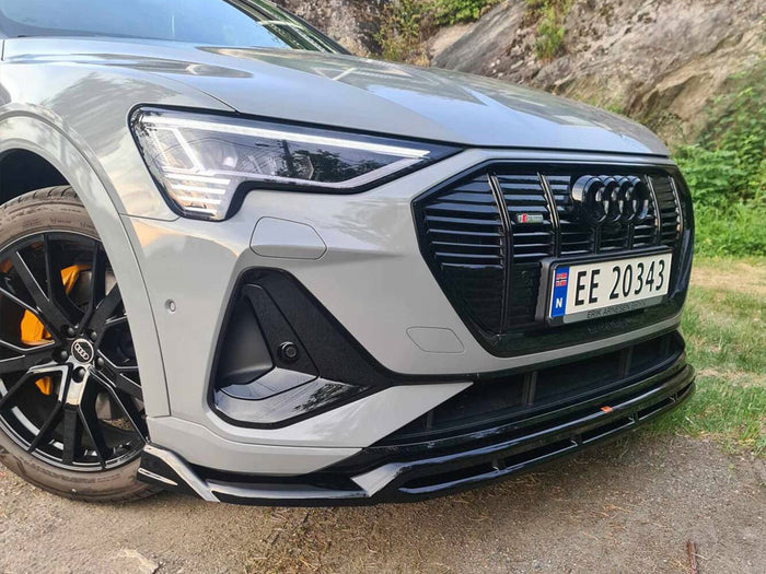 Audi e-Tron S-Line Front Splitter - Maxton Design