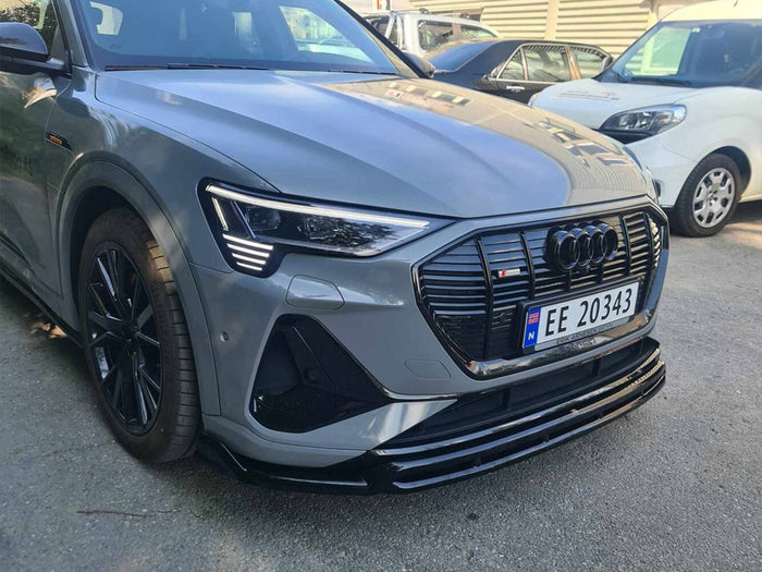 Audi e-Tron S-Line Front Splitter - Maxton Design