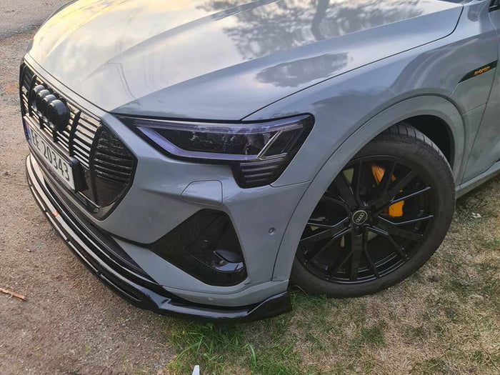 Audi e-Tron S-Line Front Splitter - Maxton Design