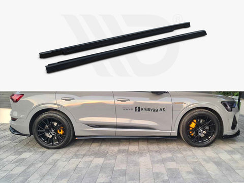 Audi e-Tron S-Line Side Skirts Diffusers - Maxton Design