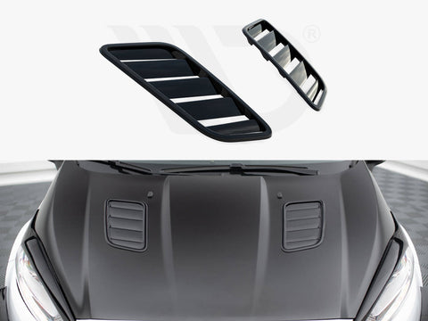 Ford Fiesta ST Mk7 Facelift Bonnet Vents - Maxton Design