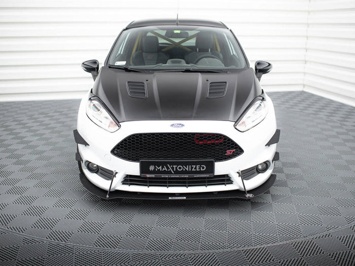 Maxton Design - Front racing splitter Fiesta MK7 ST Facelift