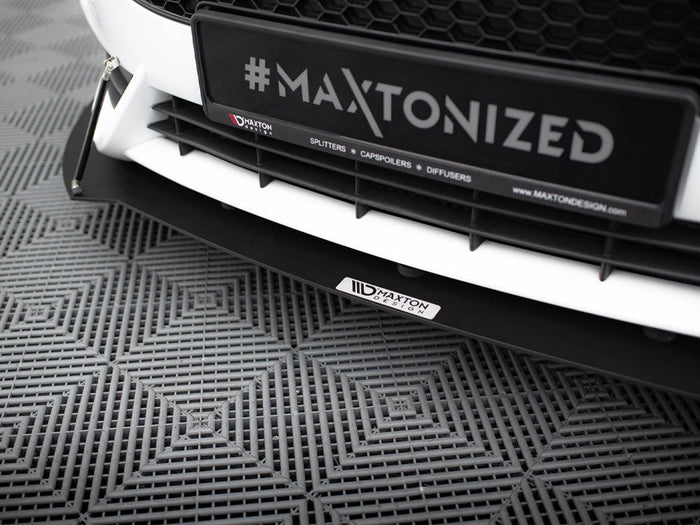 Maxton Design - Front racing splitter Fiesta MK7 ST Facelift