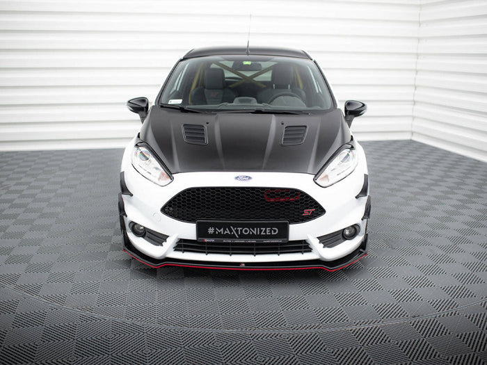 Maxton Design - Front Splitter V.5 Ford Fiesta ST Mk7 Facelift