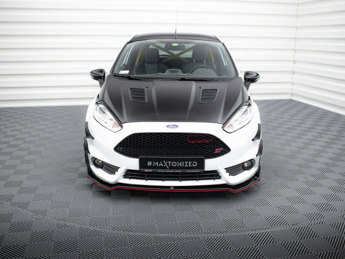 Ford Fiesta ST Mk7 Facelift Front Splitter V.5 - Maxton Design