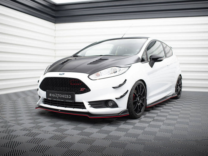 Maxton Design - Front Splitter V.5 Ford Fiesta ST Mk7 Facelift