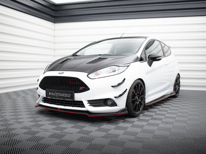 Ford Fiesta ST Mk7 Facelift Front Splitter V.5 - Maxton Design