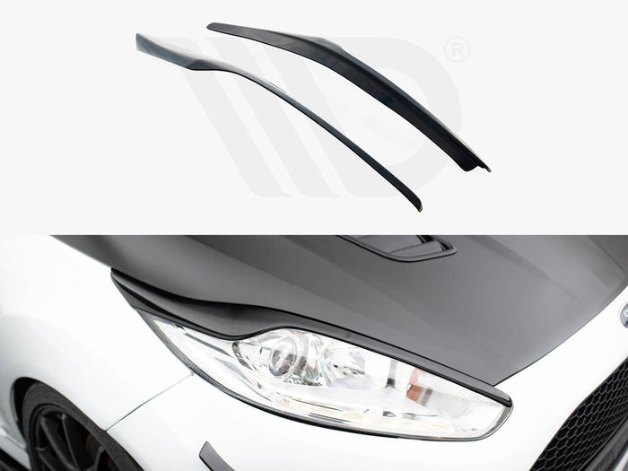 Maxton Design - EYEBROWS V.2 FORD FIESTA MK7 ST FACELIFT (2013-2017)