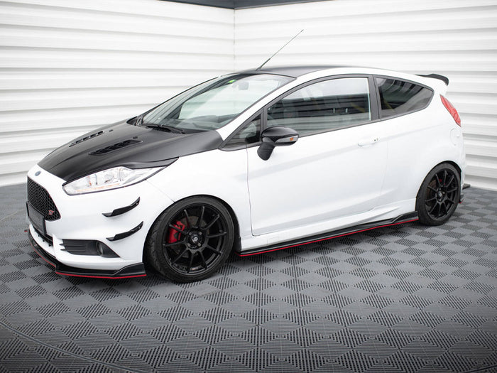 Ford Fiesta ST / ST-Line Mk7 / Mk7 FL Side Skirts Diffusers V.3 - Maxton Design