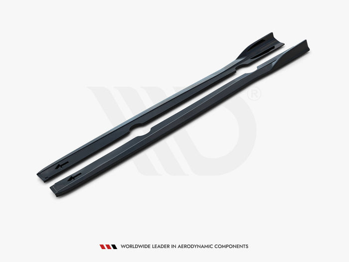 Ford Fiesta ST / ST-Line Mk7 / Mk7 FL Side Skirts Diffusers V.3 - Maxton Design