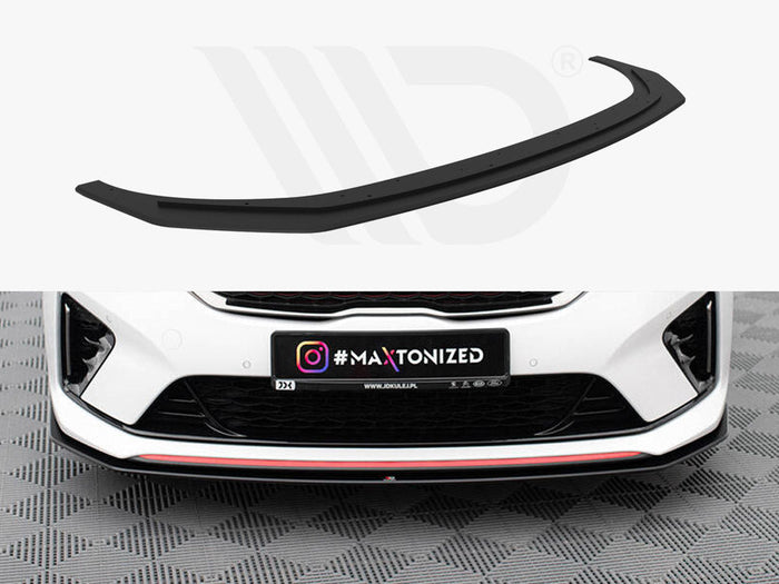 Maxton Design - STREET PRO FRONT SPLITTER KIA CEED GT MK3 / PROCEED MK1