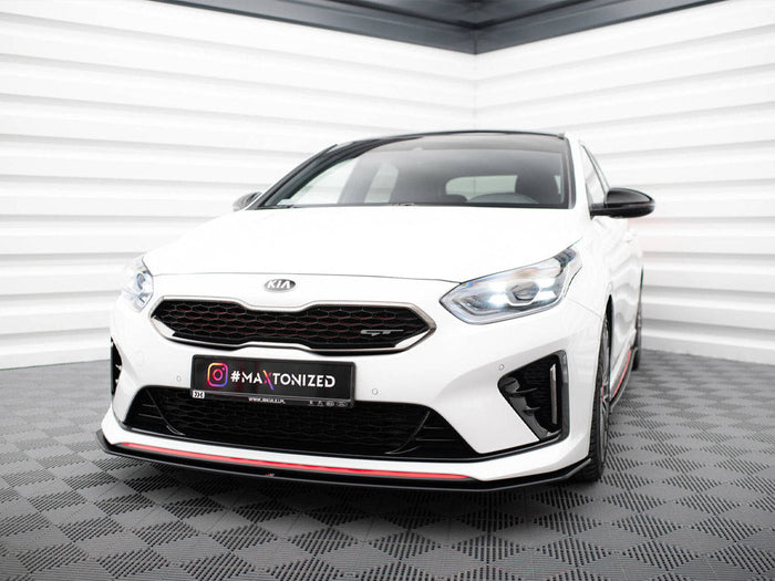 Maxton Design - STREET PRO FRONT SPLITTER KIA CEED GT MK3 / PROCEED MK1