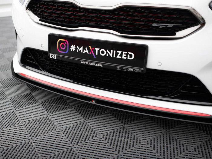 Maxton Design - STREET PRO FRONT SPLITTER KIA CEED GT MK3 / PROCEED MK1