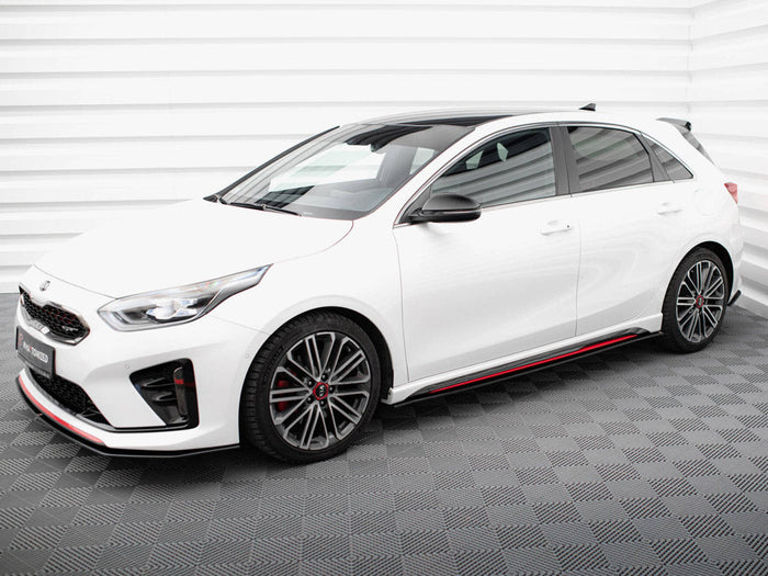 Maxton Design - STREET PRO SIDE SKIRTS DIFFUSERS KIA CEED GT MK3 / PROCEED MK1
