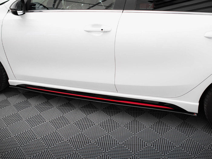 Maxton Design - STREET PRO SIDE SKIRTS DIFFUSERS KIA CEED GT MK3 / PROCEED MK1