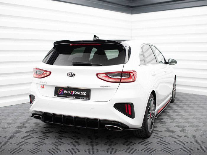 Maxton Design - STREET PRO REAR SIDE SPLITTERS KIA CEED GT MK3