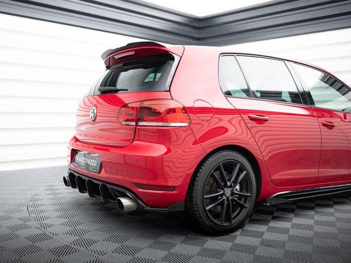 Maxton Design - Street PRO Rear Side Splitters + Flaps VW Golf GTI Mk6