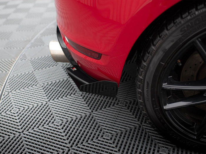Maxton Design - Street PRO Rear Side Splitters + Flaps VW Golf GTI Mk6