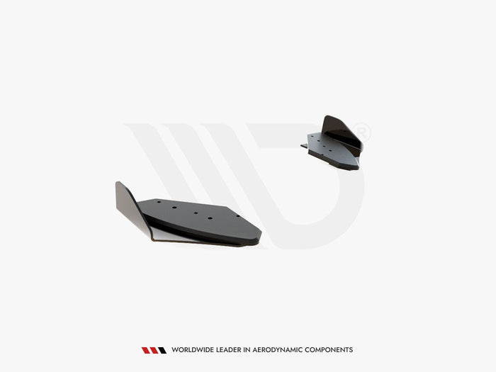 Maxton Design - Street PRO Rear Side Splitters + Flaps VW Golf GTI Mk6