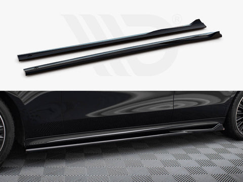 Side Skirts Diffusers Mercedes-Benz E AMG-Line W214 - Maxton Design