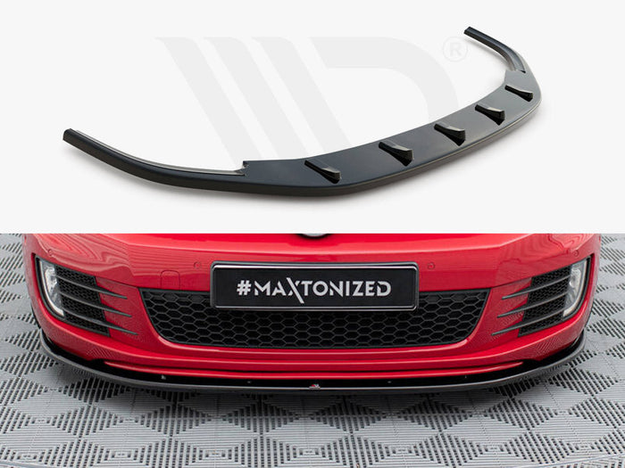 Maxton Design - FRONT SPLITTER VER.2 VW GOLF VI GTI