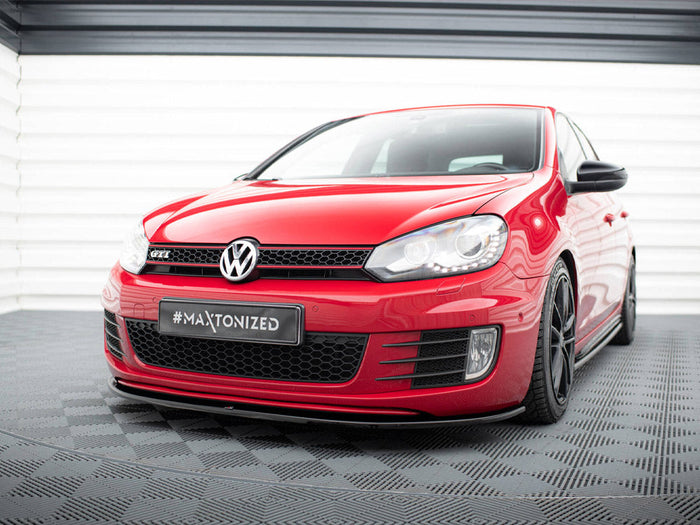 Maxton Design - FRONT SPLITTER VER.2 VW GOLF VI GTI