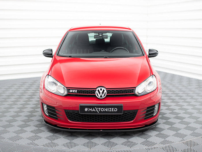 Maxton Design - FRONT SPLITTER VER.2 VW GOLF VI GTI