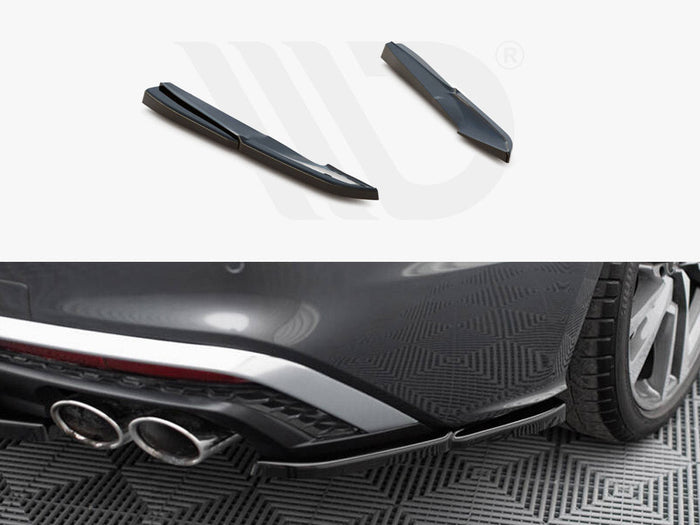 Maxton Design - Rear Side Splitters Audi S5 Sportback / Coupe F5 Facelift (2019-)