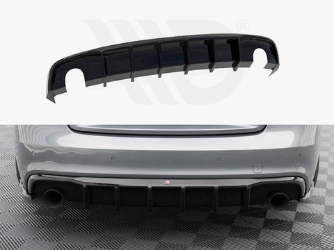 Audi A5 S-Line Coupe / Sportback 8T Facelift (Version with single exhausts on both sides) Rear Valance - Maxton Design