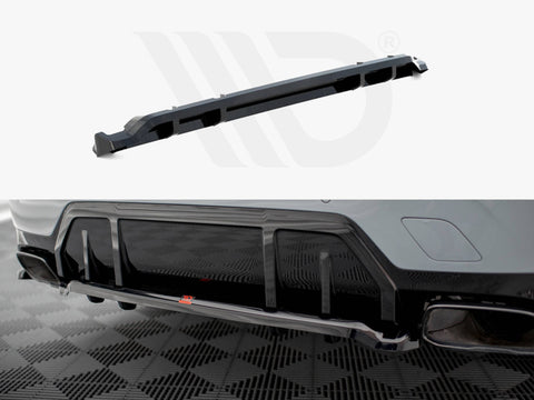 BMW M340i G20 / G21 Facelift Central Rear Splitter (Vertical Bars) V.1 - Maxton Design