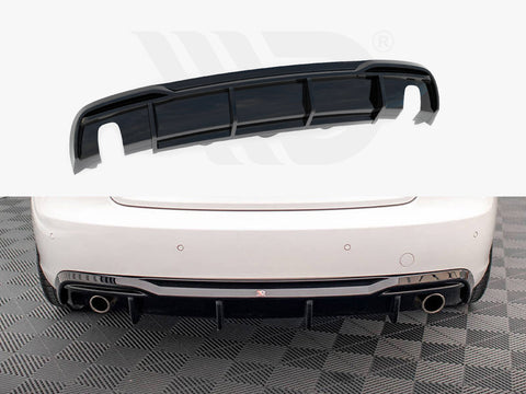 Audi A5 8T Facelift (Version with single exhausts on both sides) Rear Valance - Maxton Design
