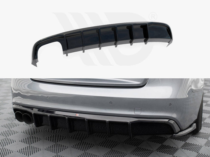 Maxton Design - Rear Valance Audi A5 Coupe 8T Facelift (Version with dual exhausts on one side)