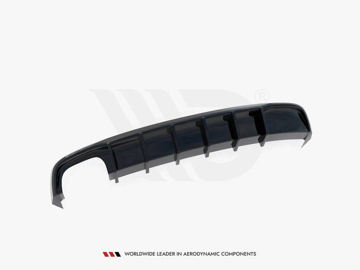Maxton Design - Rear Valance Audi A5 Coupe 8T Facelift (Version with dual exhausts on one side)