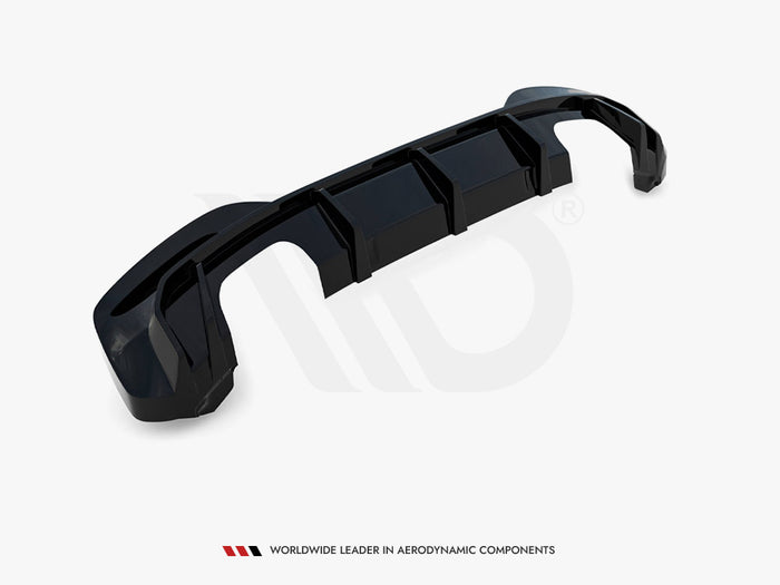 BMW 1 M-Pack / M140i F20 Facelift (Version with dual exhausts on both sides) Rear Valance V.3 - Maxton Design