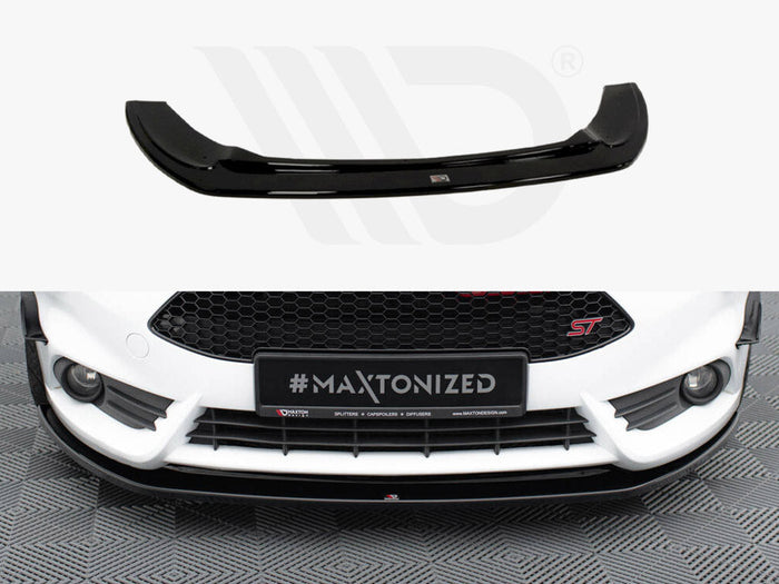 Maxton Design - FRONT SPLITTER V.2 FIESTA MK7 ST FACELIFT 2013-UP