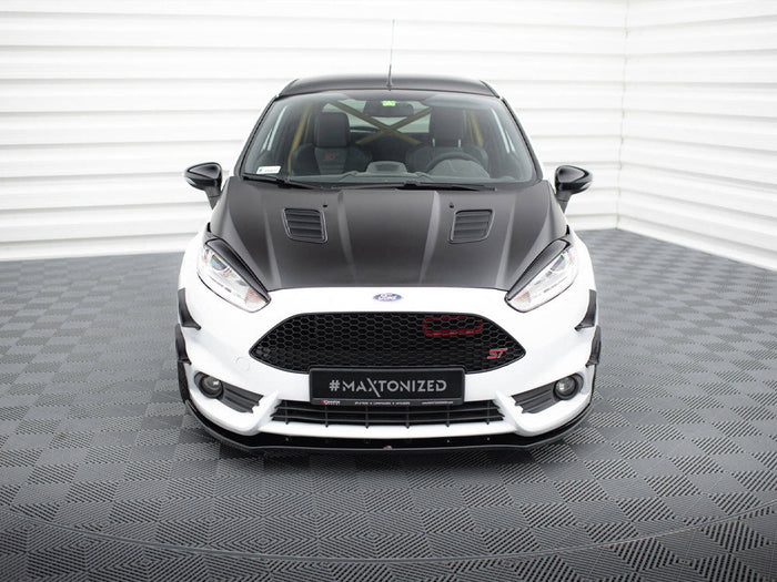 Maxton Design - FRONT SPLITTER V.1 FIESTA MK7 ST FACELIFT 2013-2017