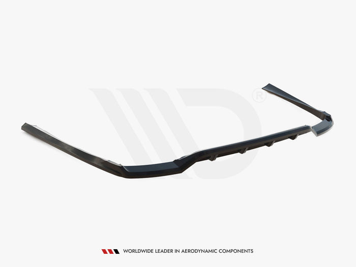 Central Rear Splitter (Vertical Bars) Mercedes-Benz E W212 Facelift - Maxton Design