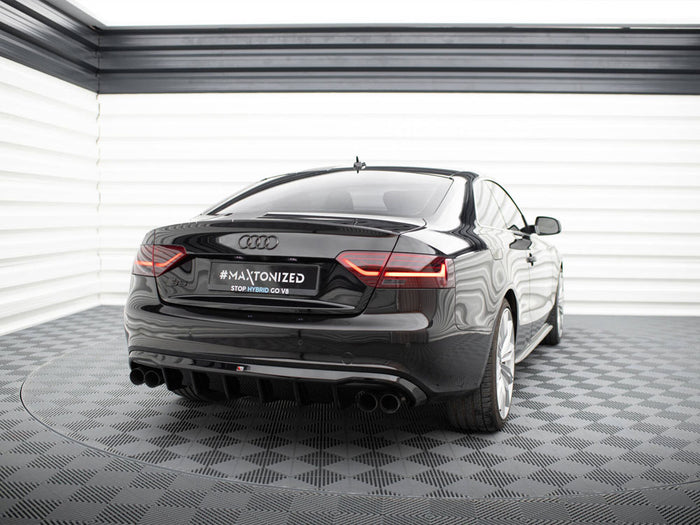 Audi S5 / A5 S-Line Coupe / Cabrio 8T Rear Valance - Maxton Design