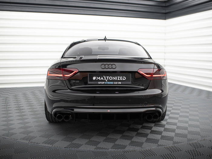 Audi S5 / A5 S-Line Coupe / Cabrio 8T Rear Valance - Maxton Design