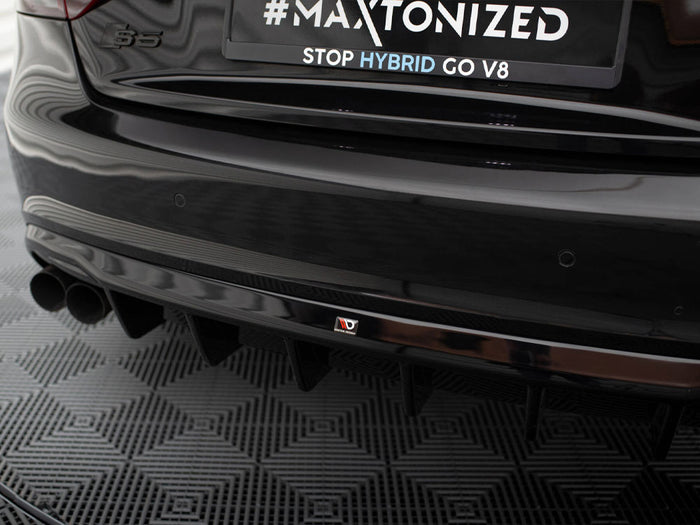 Audi S5 / A5 S-Line Coupe / Cabrio 8T Rear Valance - Maxton Design