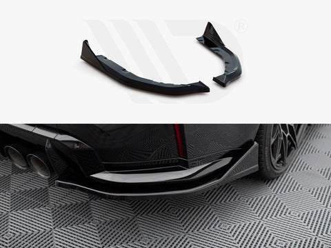 BMW M3 G80 Rear Side Splitters V.4 CSL Look - Maxton Design