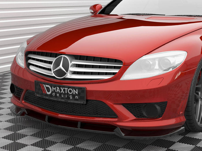 Front Splitter V.1 Mercedes-Benz CL 63 AMG C216 - Maxton Design