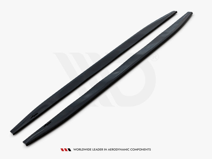 Mercedes-AMG / AMG-Line GLE SUV W167 / W167 Facelift Side Skirts Diffusers V.1 - Maxton Design