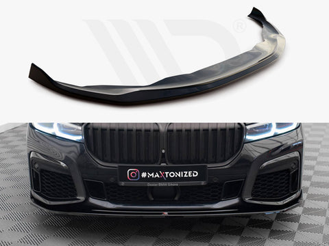 BMW 7 M-Pack G11 / G12 Facelift Front Splitter V.4 - Maxton Design