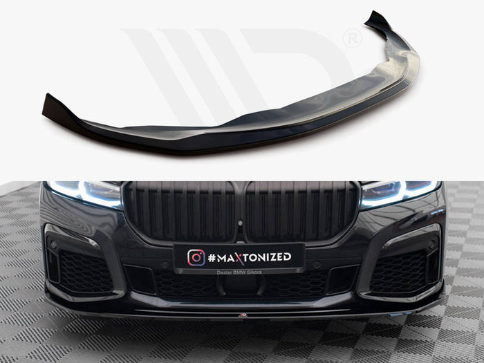 BMW 7 M-Pack G11 / G12 Facelift Front Splitter V.4 - Maxton Design