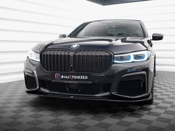 BMW 7 M-Pack G11 / G12 Facelift Front Splitter V.4 - Maxton Design
