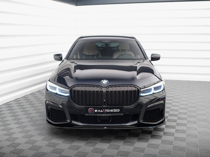 BMW 7 M-Pack G11 / G12 Facelift Front Splitter V.4 - Maxton Design