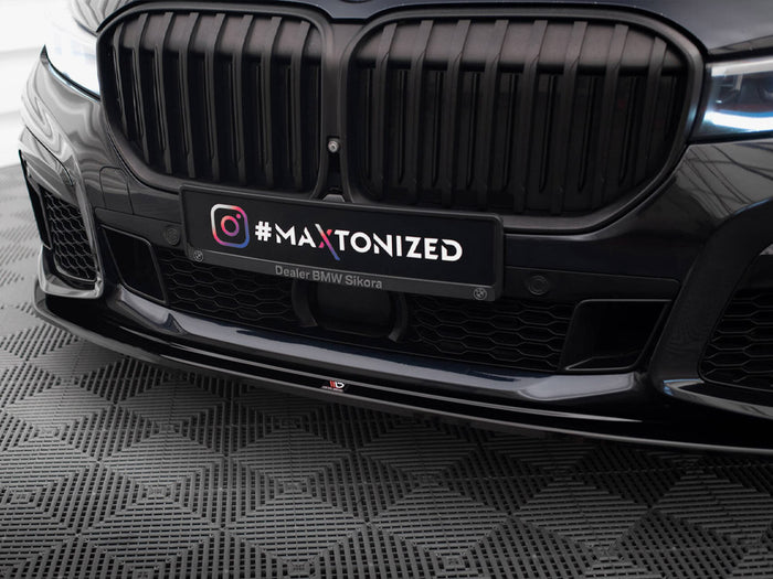 BMW 7 M-Pack G11 / G12 Facelift Front Splitter V.4 - Maxton Design
