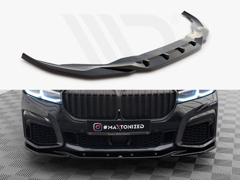 BMW 7 M-Pack G11 / G12 Facelift Front Splitter V.3 - Maxton Design